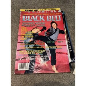 Black Belt Magazine - April 1994 Taekwondo‎ Shotokan Cover Kung Fu Bjj UFC MMA